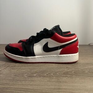 2021
Air Jordan 1 Low GS 'Bred Toe' Sz 6.5Y